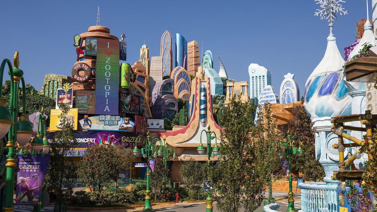 shanghai disneyland zootopia