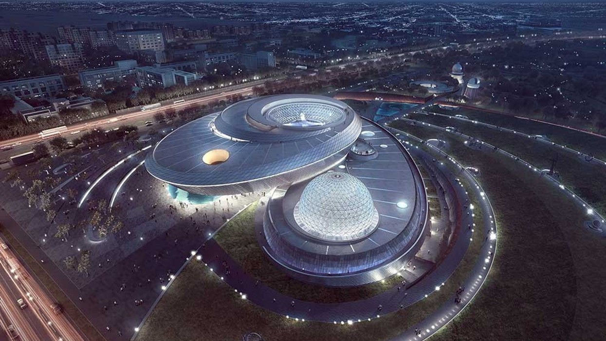 Shanghai Planetarium design by Ennead architects