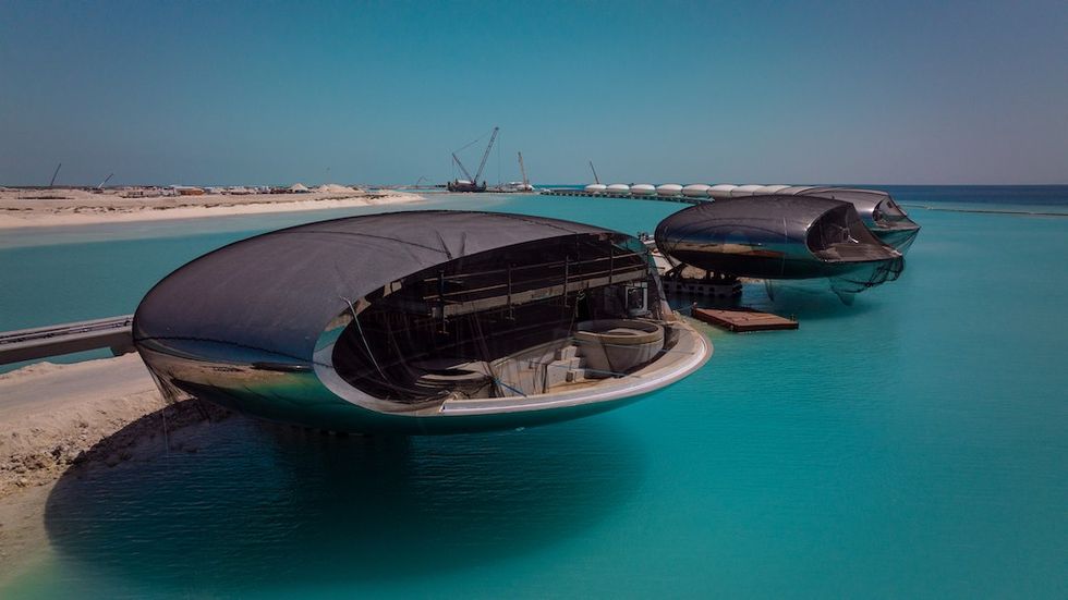 Shaybarah construction Red Sea
