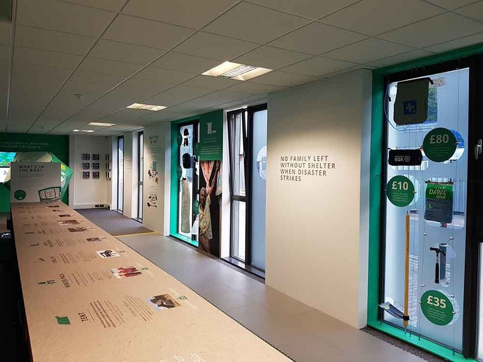 ShelterBox Visitor Centre education