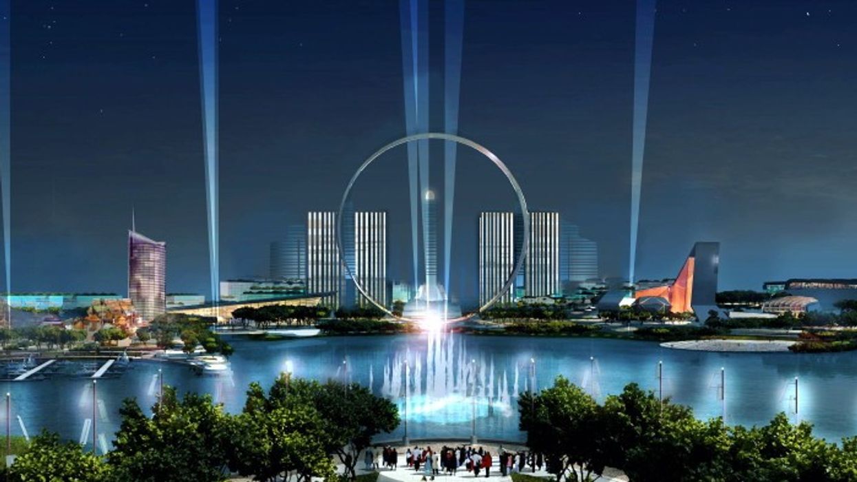 shenfu New Town Ring of Life theming