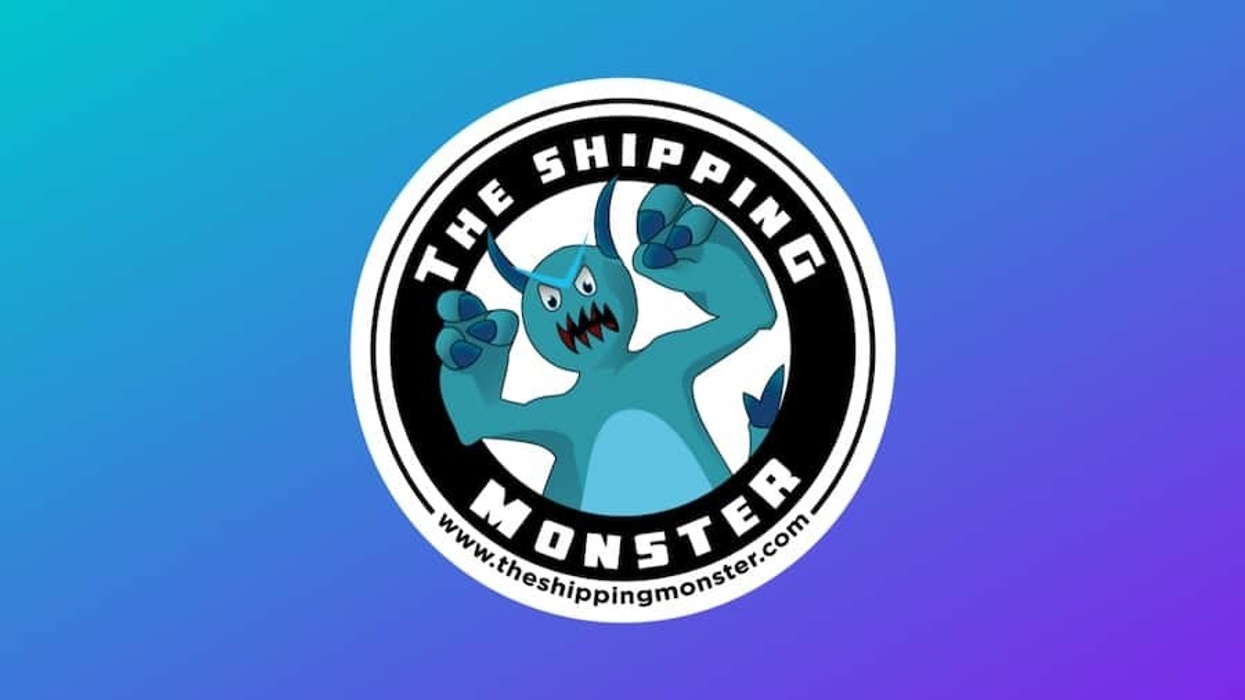 Shipping monster Banner