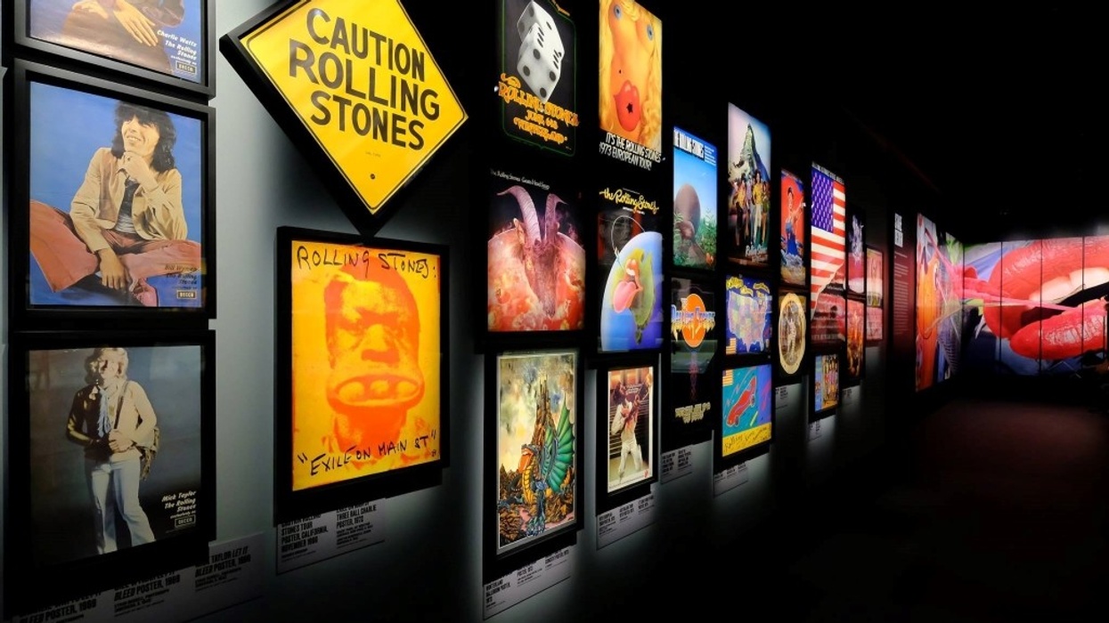 Shipping Monster Rolling Stones Exhibit