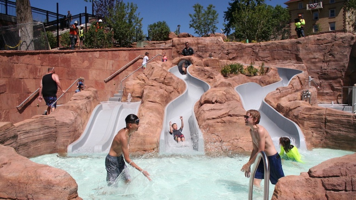 Shoshone Chutes at Glenwood Hot Springs