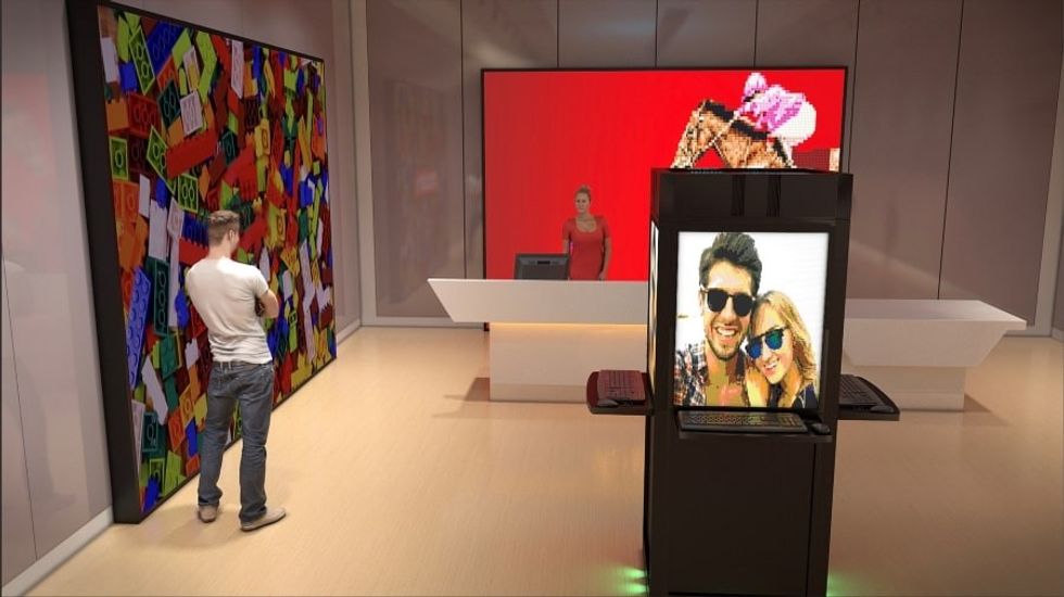 Showtime Pictures Personalised Brick Art Gallery