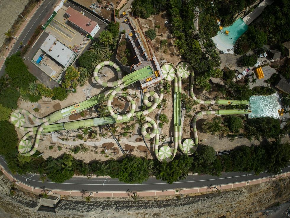 Siam Park Saifa Overhead view