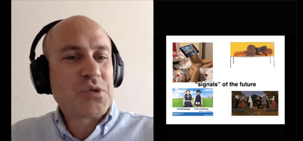 Signals from the future slide Ecsite screenshot