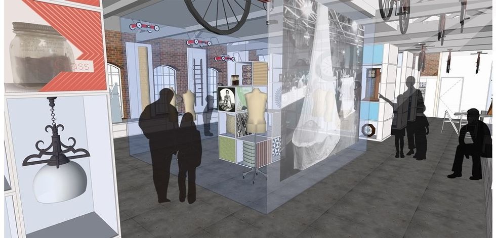 Silk-Mill Speller Metcalfe silk mill museum derby