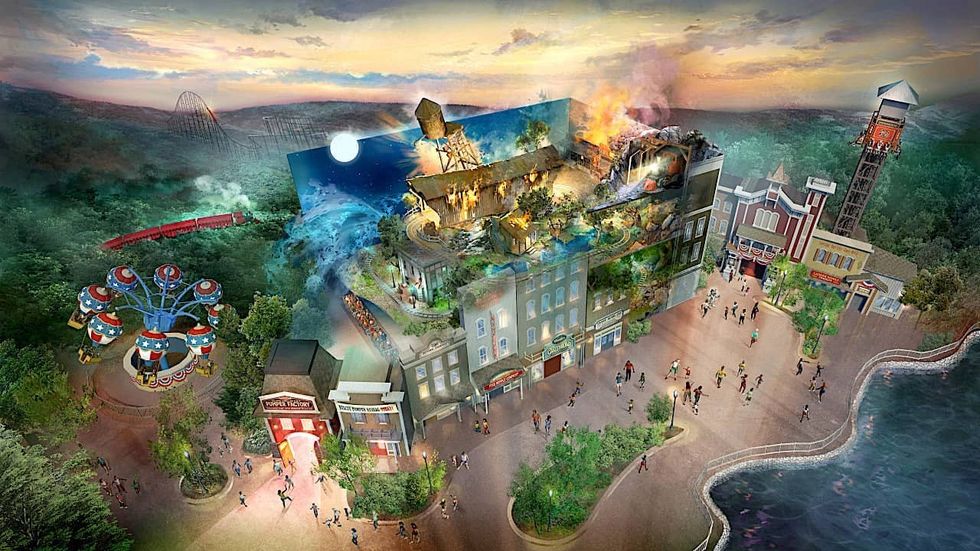 silver dollar city fire in the hole