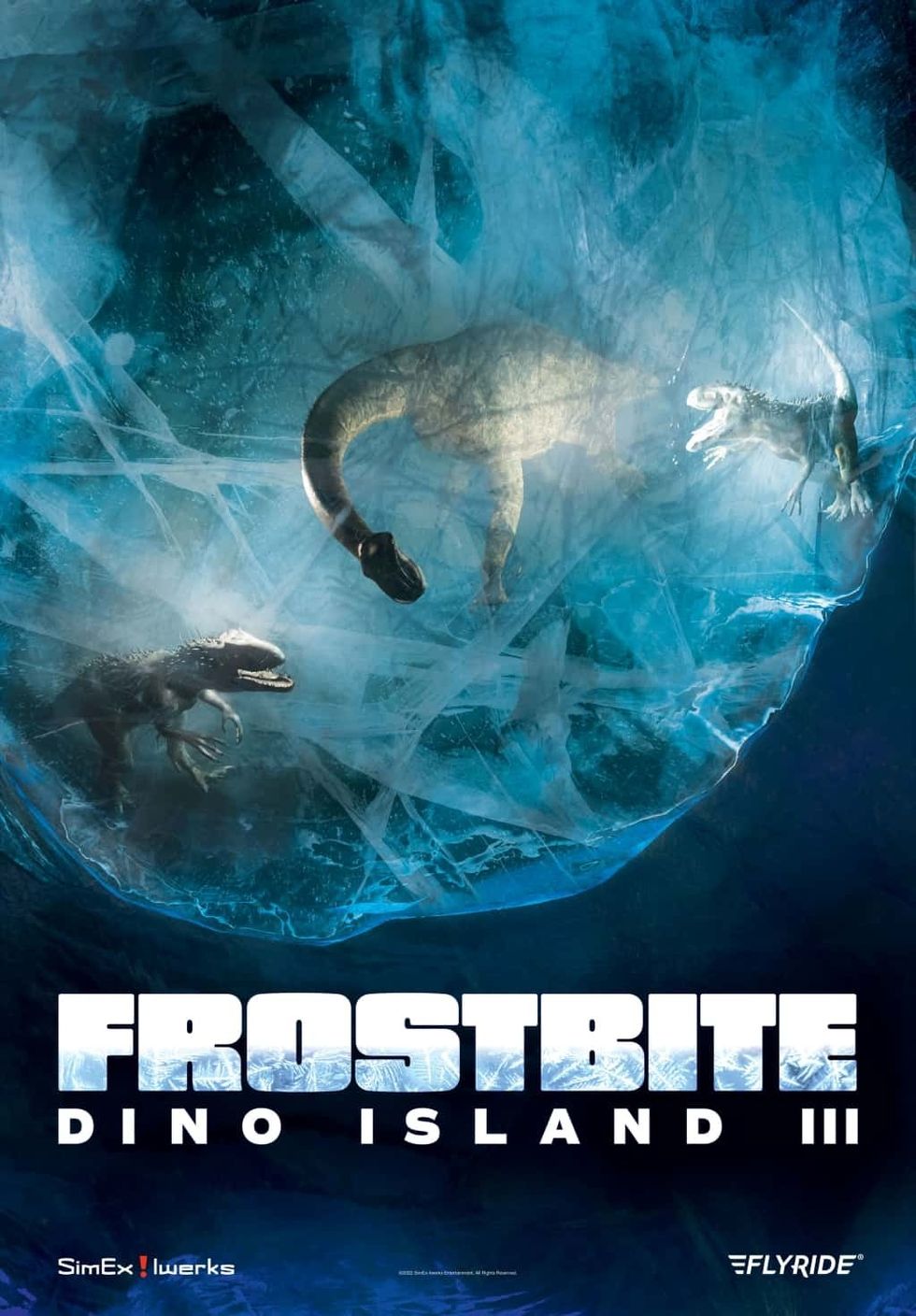 SimEx-Iwerks Frostbite Dino Island III poster