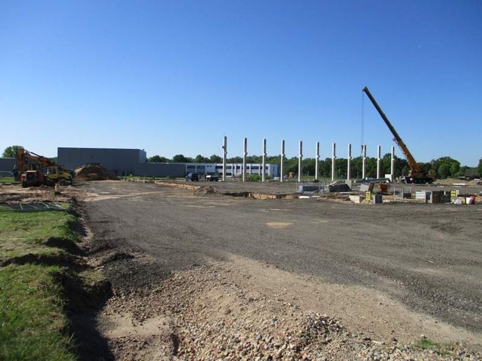 simtec manufactory under construction