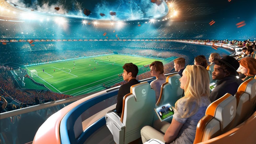 Simworx collaborates with C360 View Ltd IAAPA Expo Europe 2024