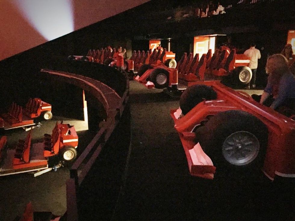 Simworx motion theatre gives Ferrari Land guests a spectacular F1 racing experience