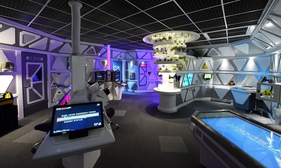 Simworx National Space Centre power