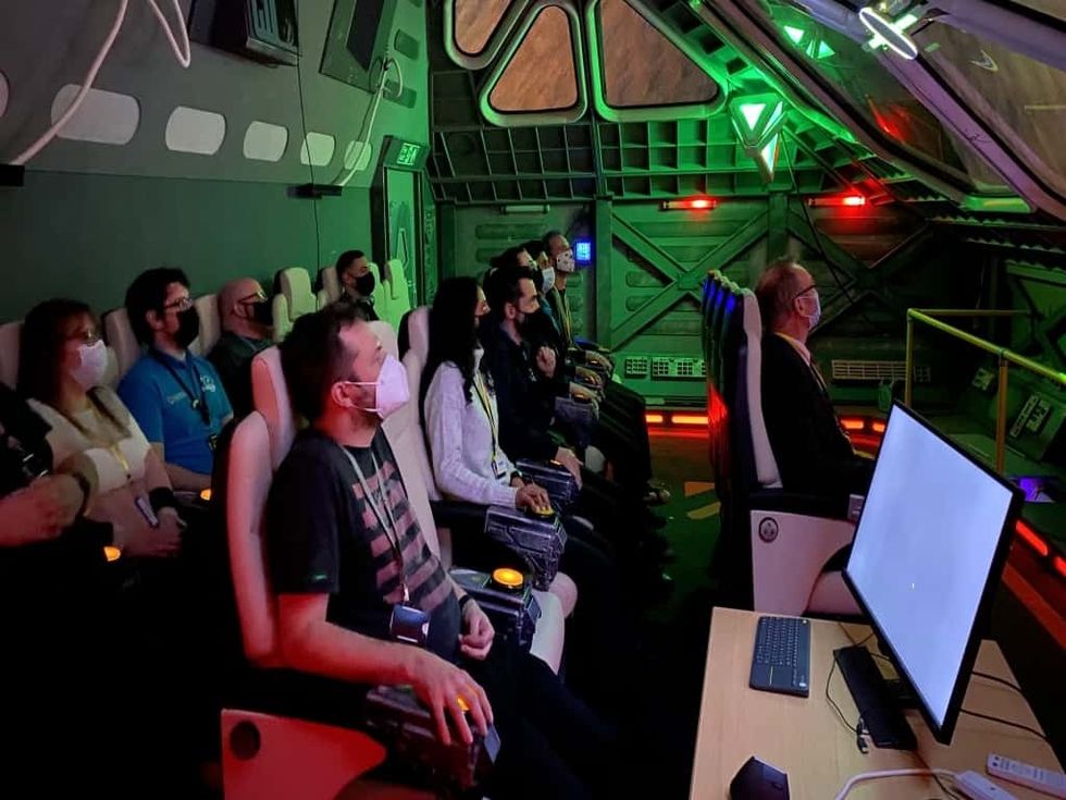 Simworx National Space Centre Seat Testing