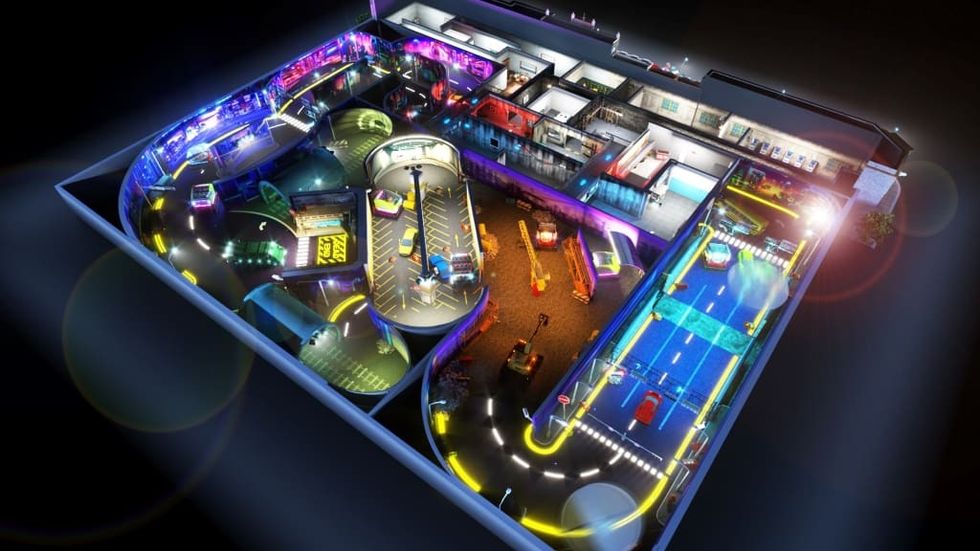 Simworx Overdrive AGV Dark Ride Overview