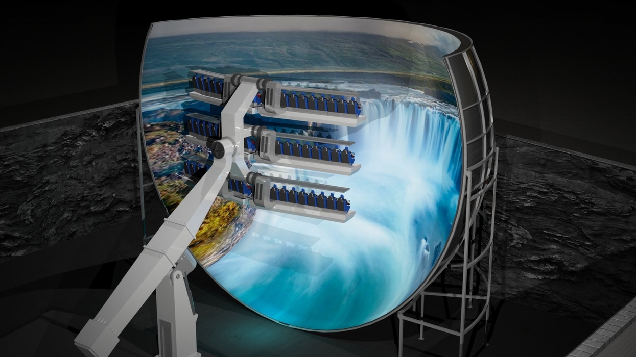 Simworx Partners Mondial to Launch New 360° Flying Theatre Attraction.