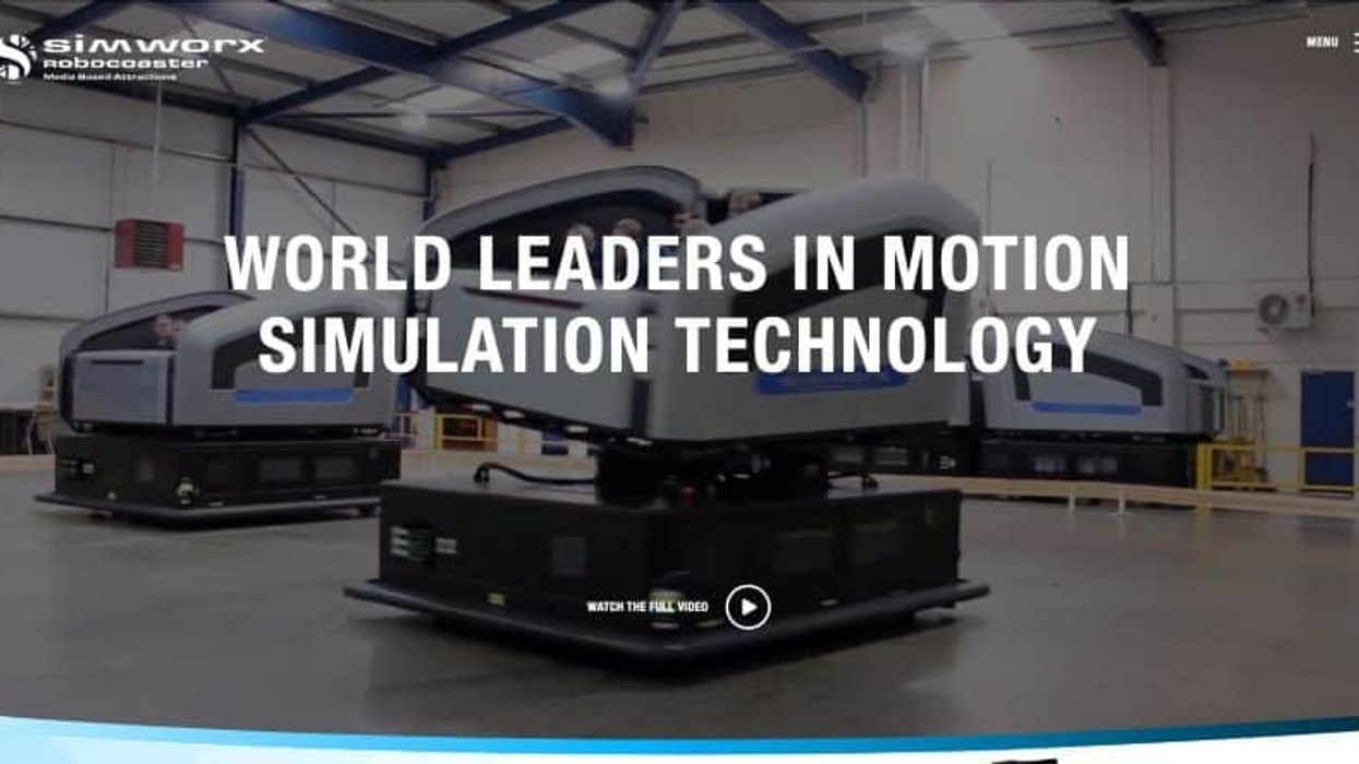 Simworx Robocoaster New Company Website
