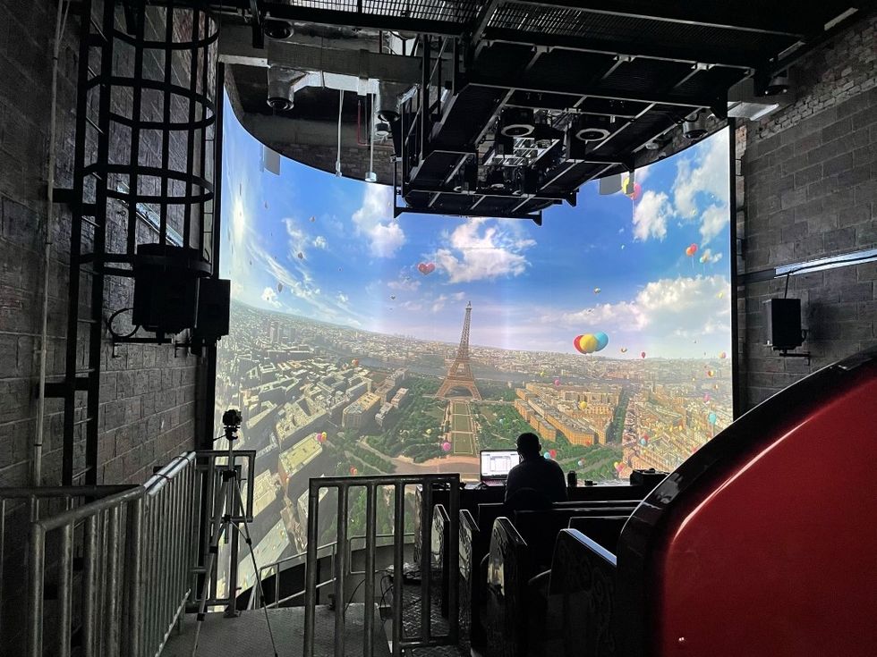 Simworx Simulator Paris Scene