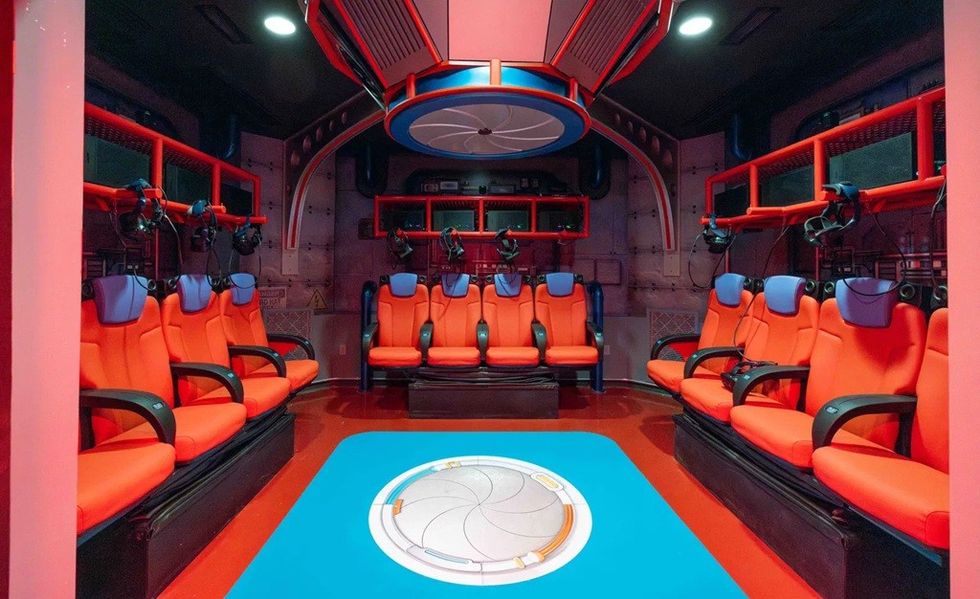Simworx Truth Traveler VR bay