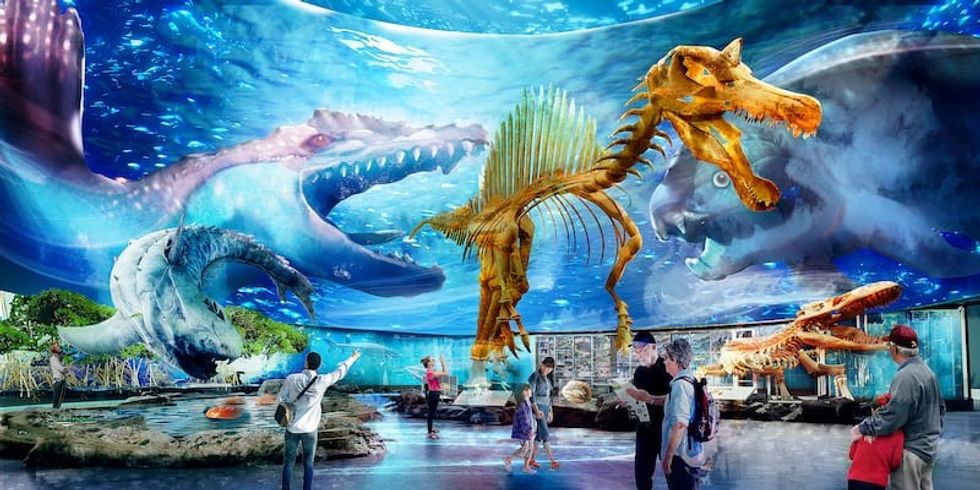 Singapore Oceanarium concept art