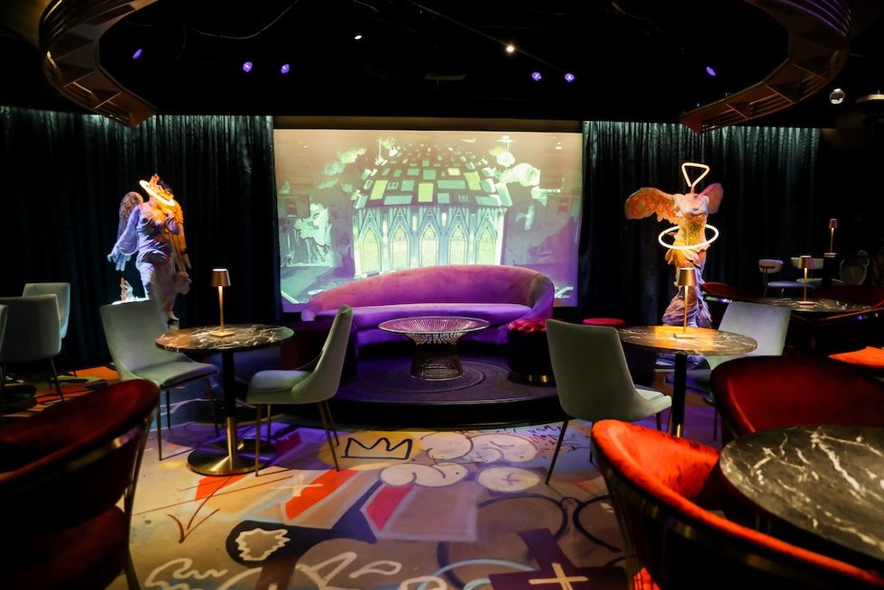 Sips (with a Z) at Meow Wolf Denver