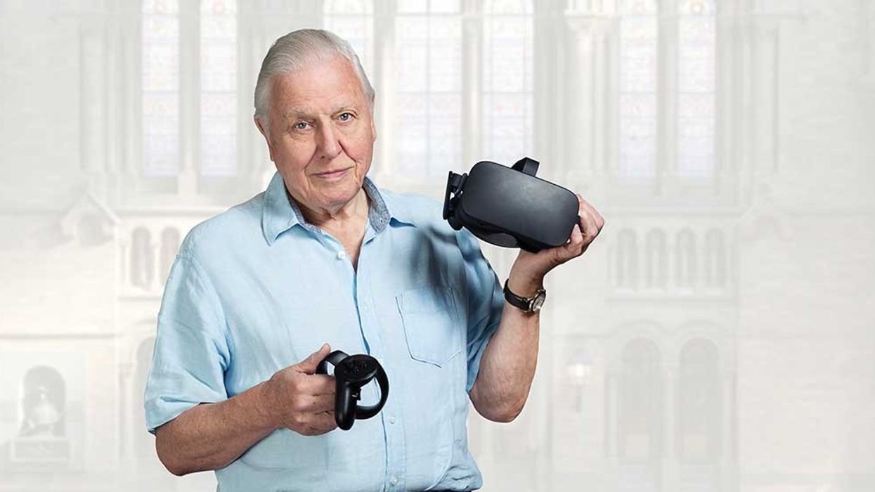 Sir David Attenborough to host Hold the World VR experience for Natural History Museum