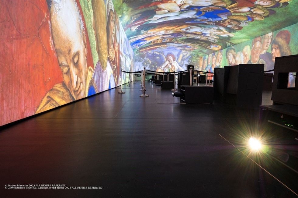 sistine chapel - immersive experience