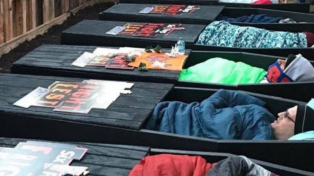 Six Flags Coffin Challenge