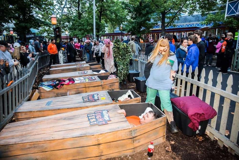 Six Flags Coffin Challenge