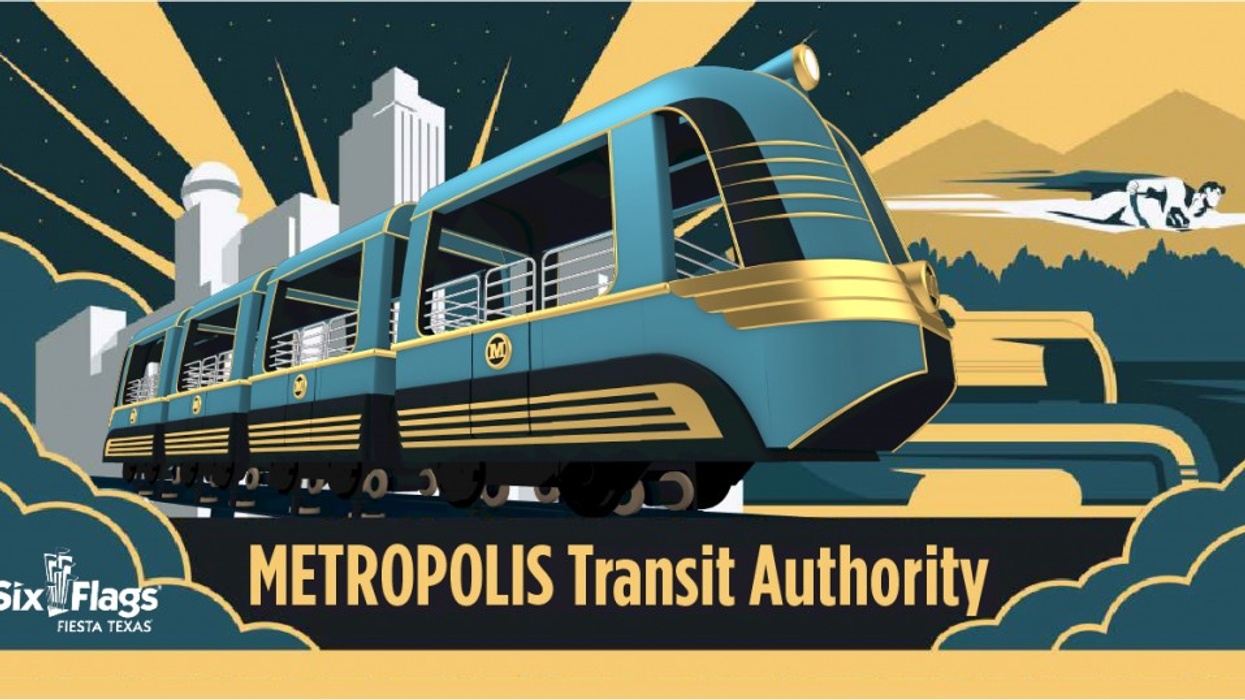 six flags fiesta texas dc universe rides