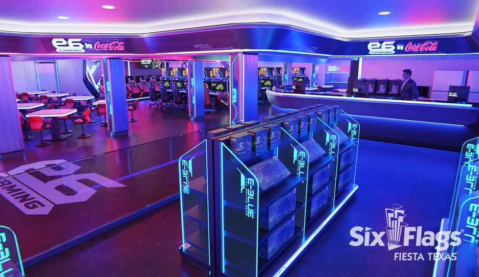 six flags fiesta texas esports facility
