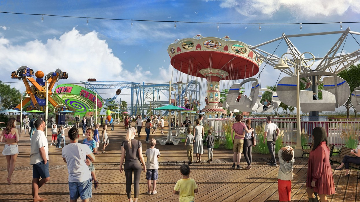 six flags great adventure shoreline pier