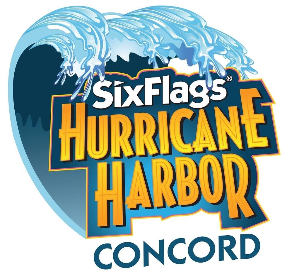 Six Flags Hurricane Harbor Concord logo