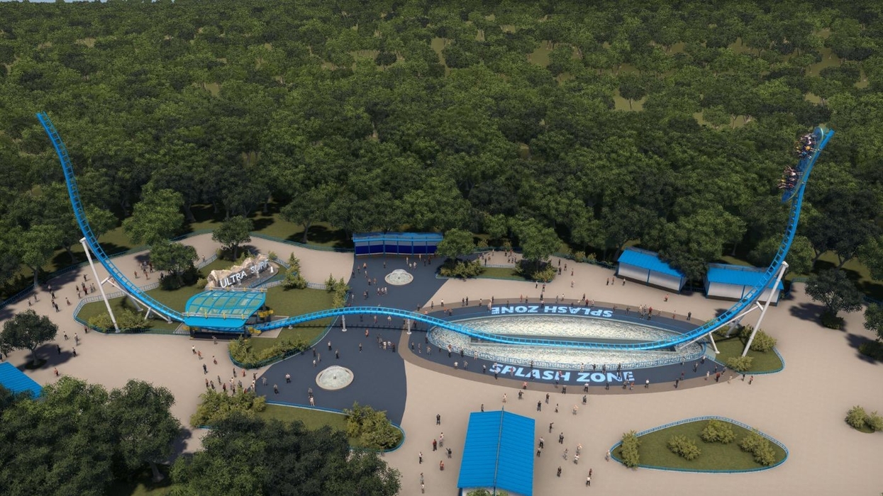 six flags over georgia surfer coaster