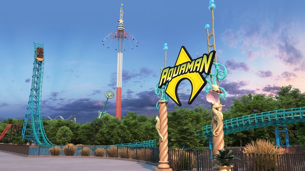 six flags over texaas aquaman coaster