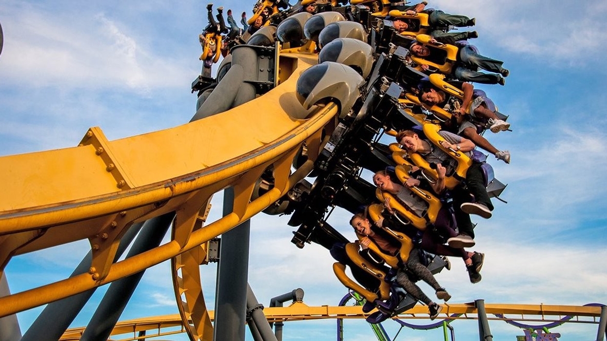 six flags over texas batman ride