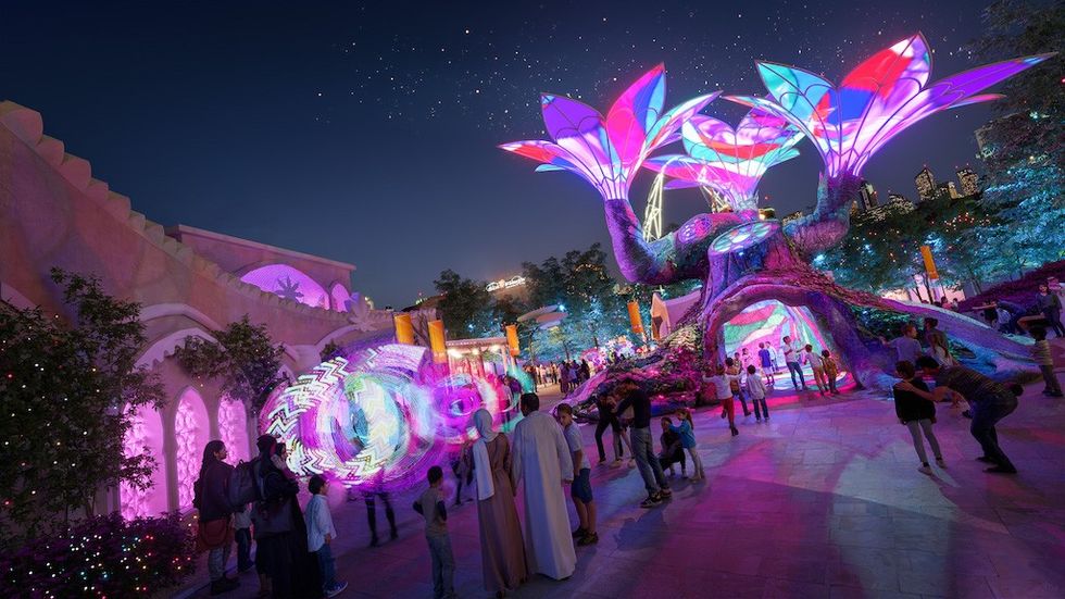 Six Flags Qiddiya Twilight Gardens