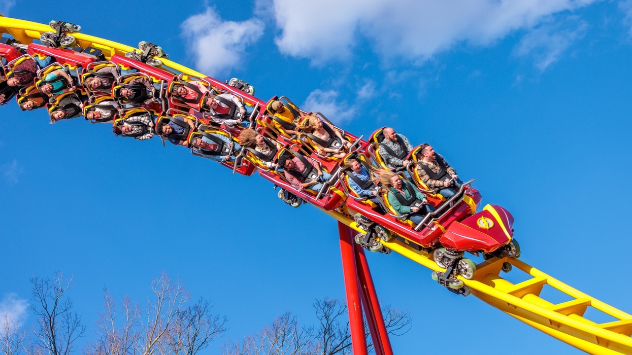 six flags the flash vertical velocity