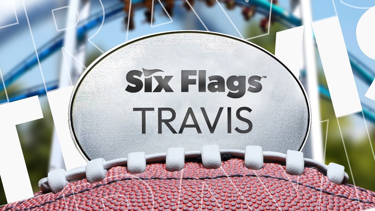 six flags travis kelce