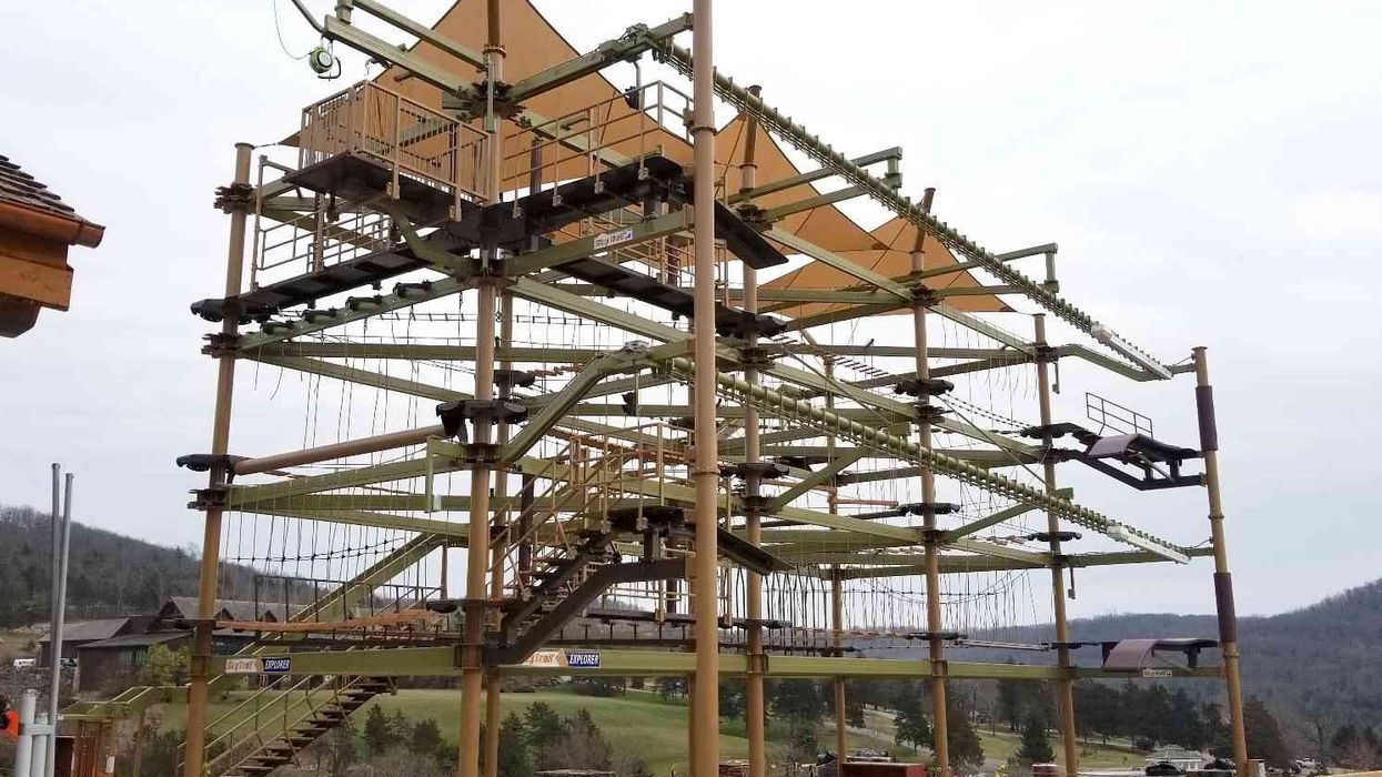 sky trail explorer by ropes courses inc. at big cedar lodge missouri