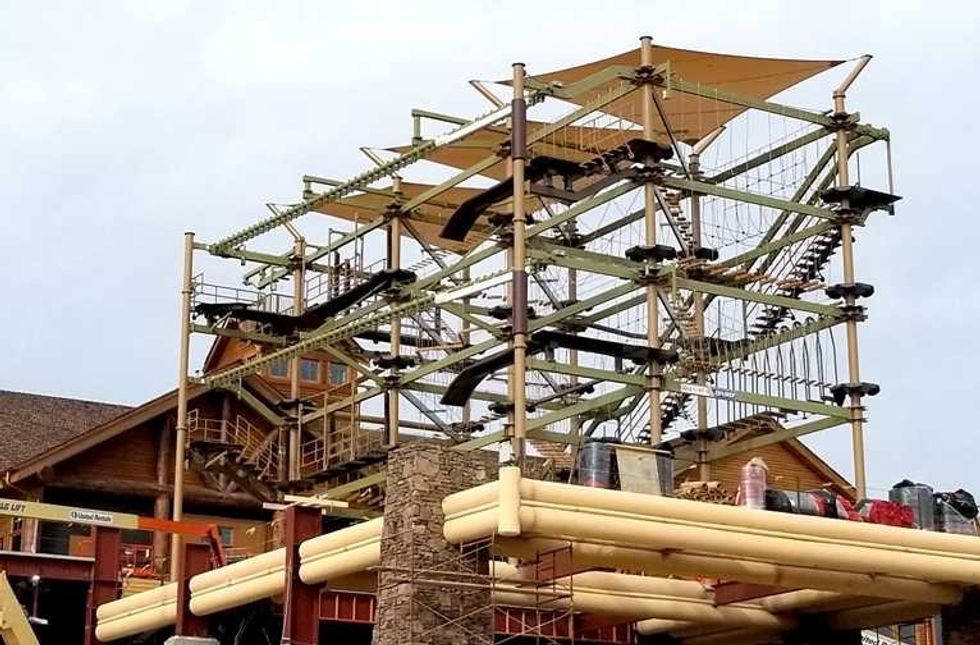 sky trail on fun mountain at big cedar lodge resort