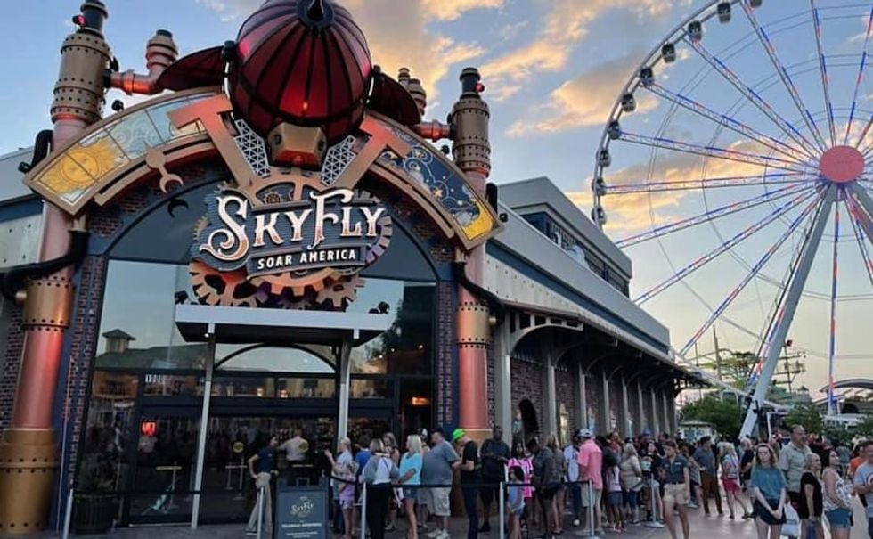 SkyFly - Line-up for tickets