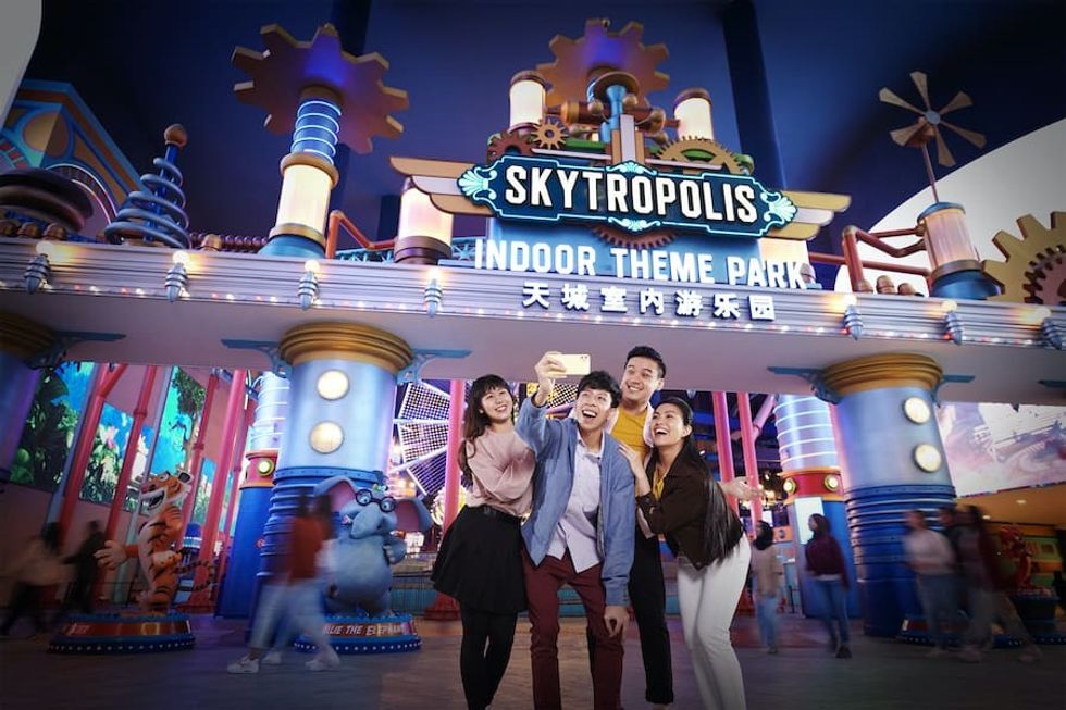 Skytropolis indoor theme park