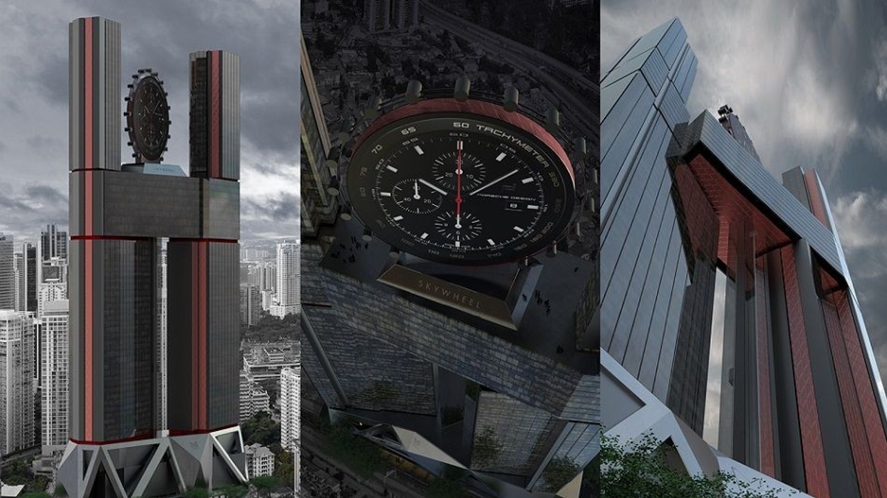 Skywheel. Ferris wheel. Malaysia. Studio FA Porsche.