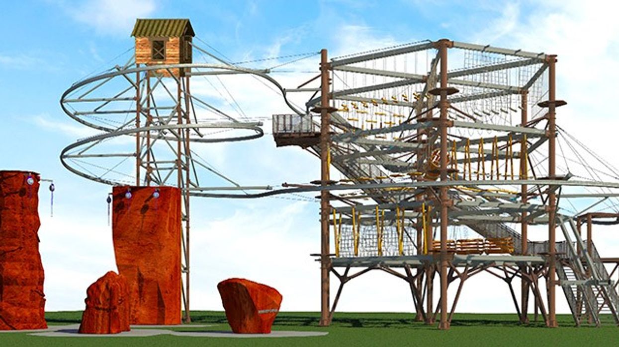 Slagharen black hill ranger path adventure trail parques reunidos