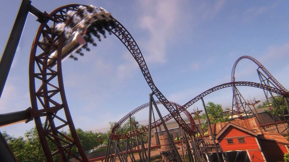 Slagharen Gold Rush Launch Coaster