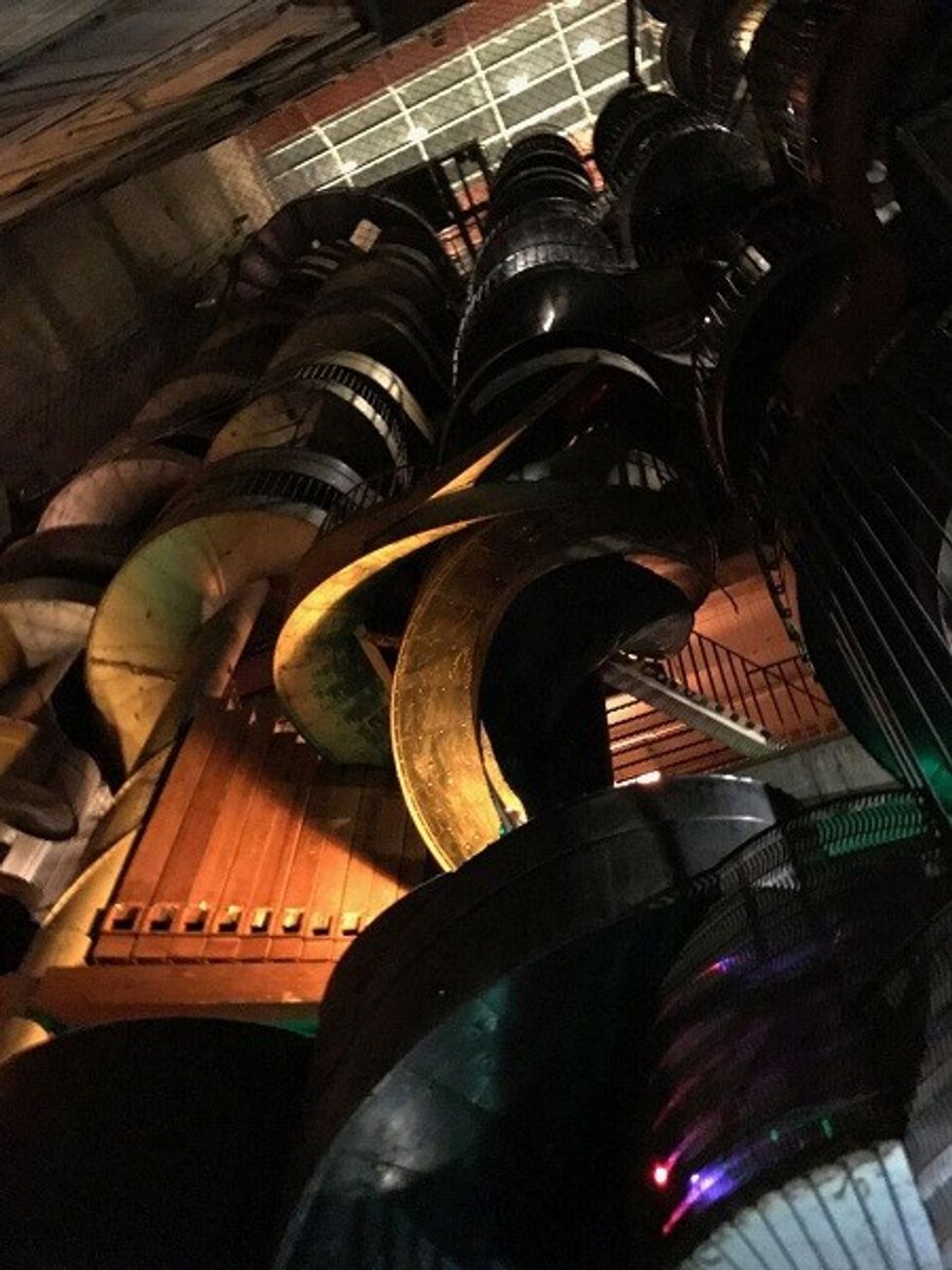 Slide at City Museum St Louis