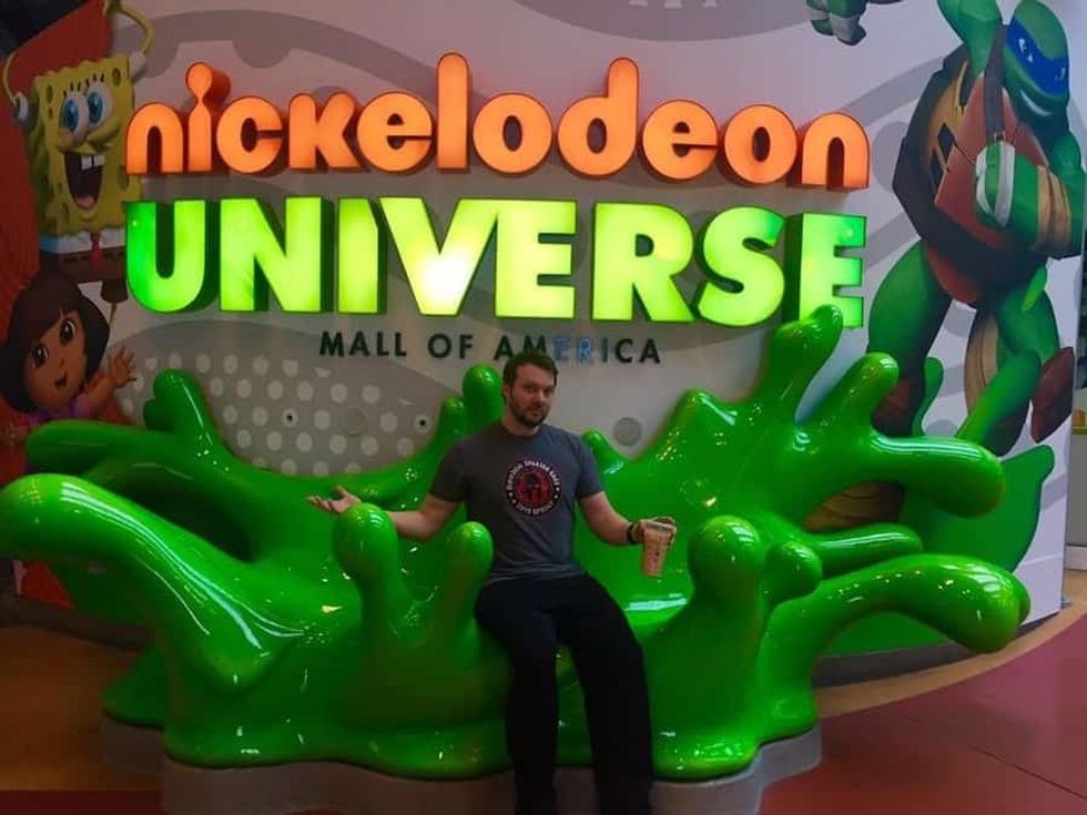 Slime Chair Nickelodeon Universe MOA