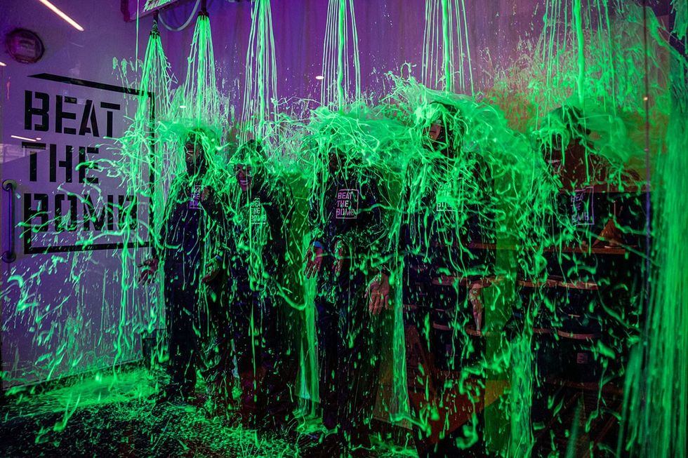 Slime Mission Bomb - courtesy of Beat the Bomb - blooloop Innovation Awards 2024